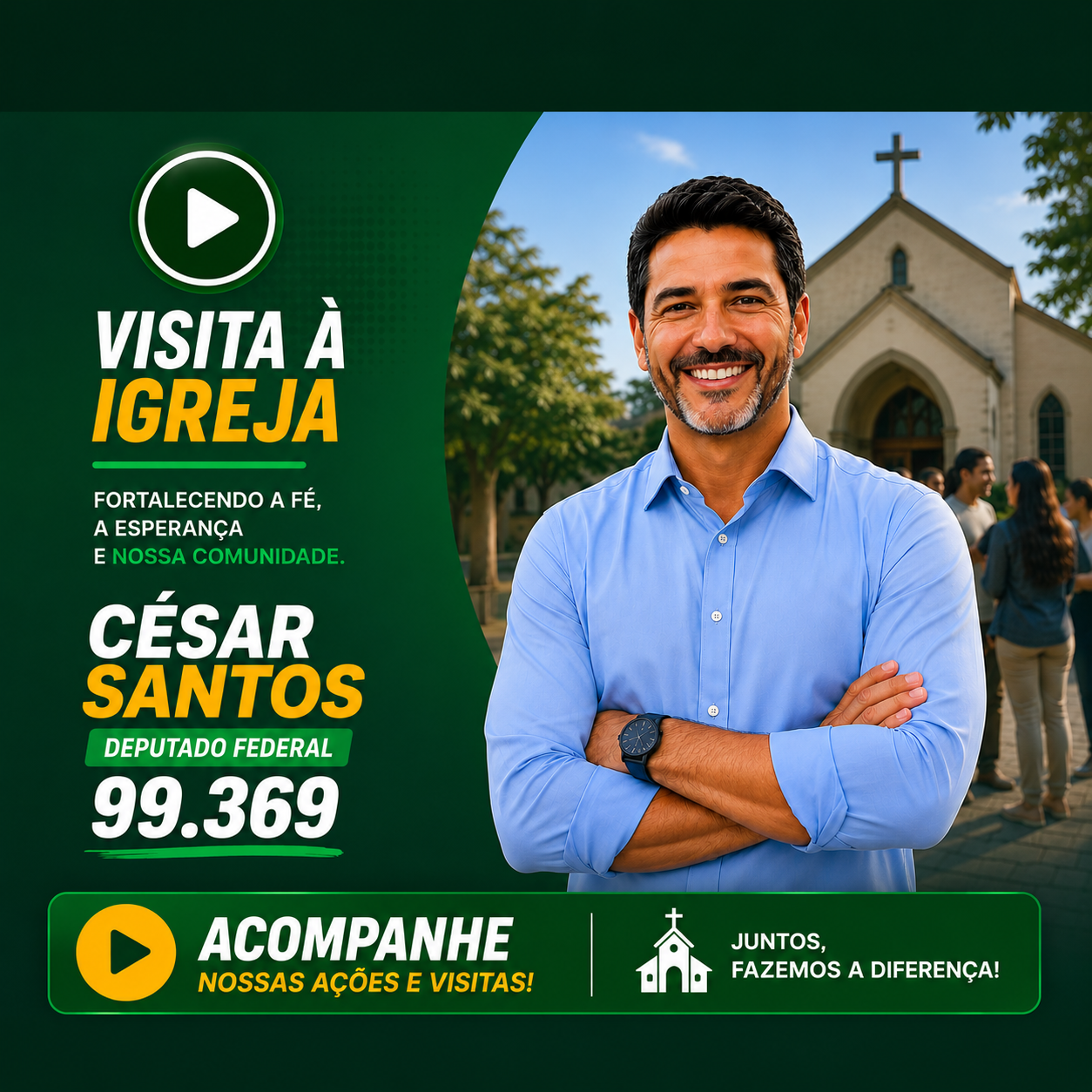 Visita a Igreja Nossa Senhora das Graças